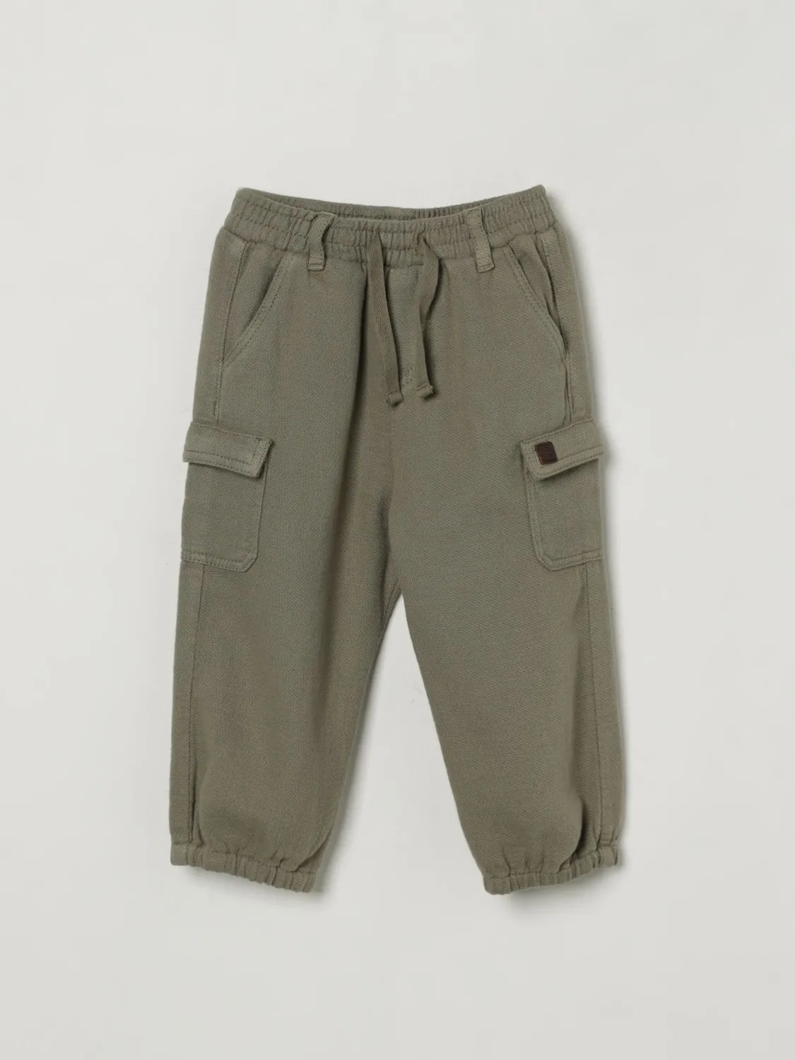 Pantalone cargo Tartine Et Chocolat in cotone e lino