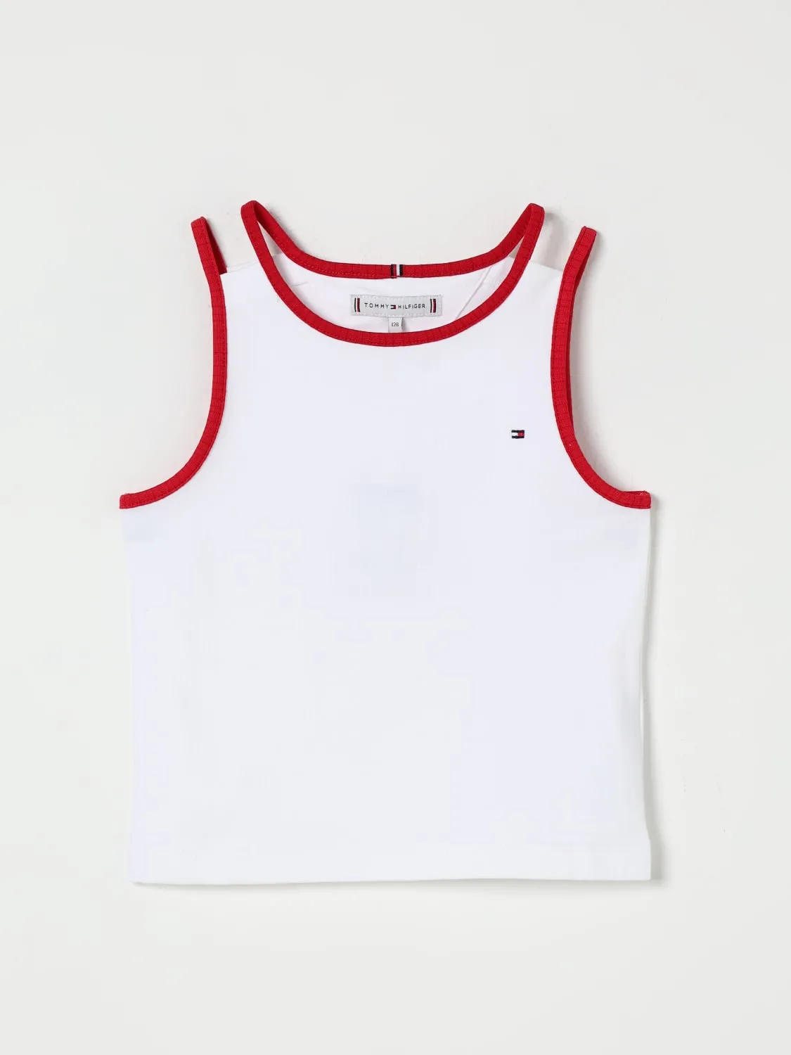 Canotta in cotone con logo Tommy Hilfiger