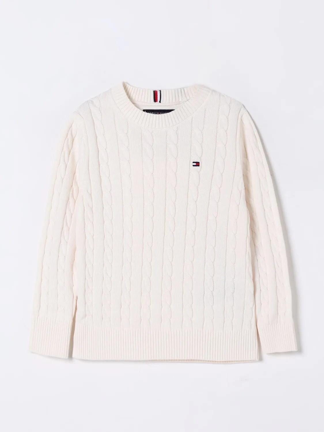 Maglia a girocollo in cotone Tommy Hilfiger