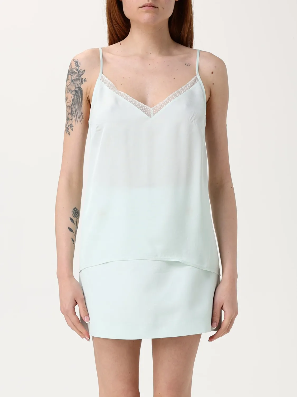 Top Twinset in viscosa