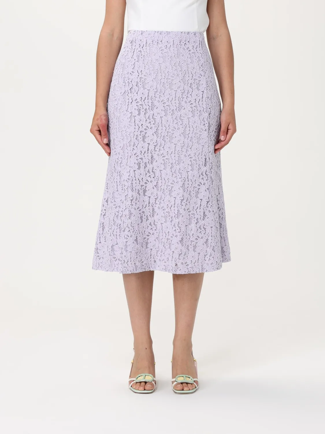 Gonna in pizzo Twinset