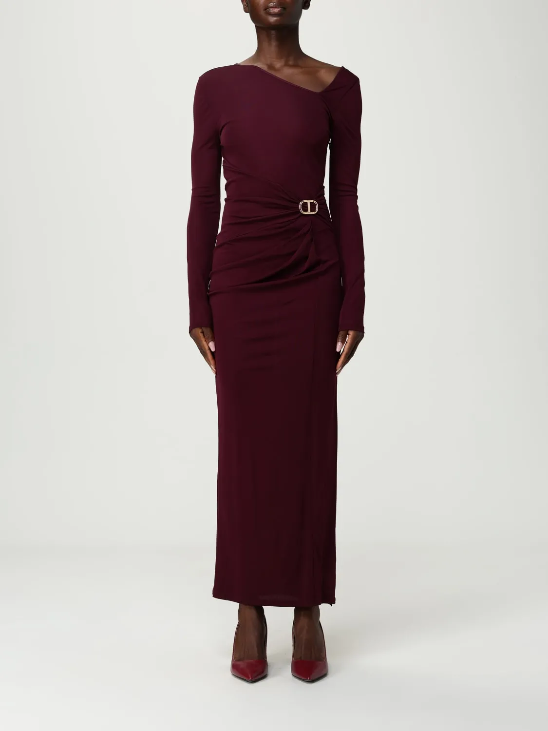 Abito lungo asimmetrico Twinset