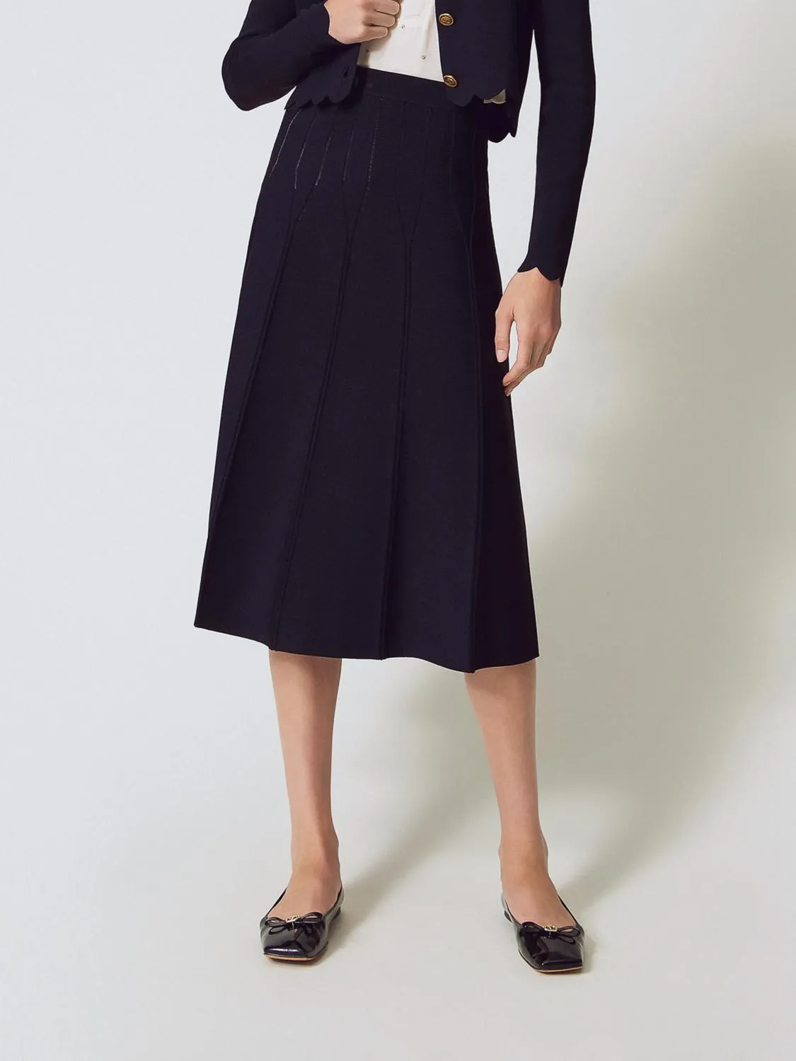 Gonna Twinset in maglia