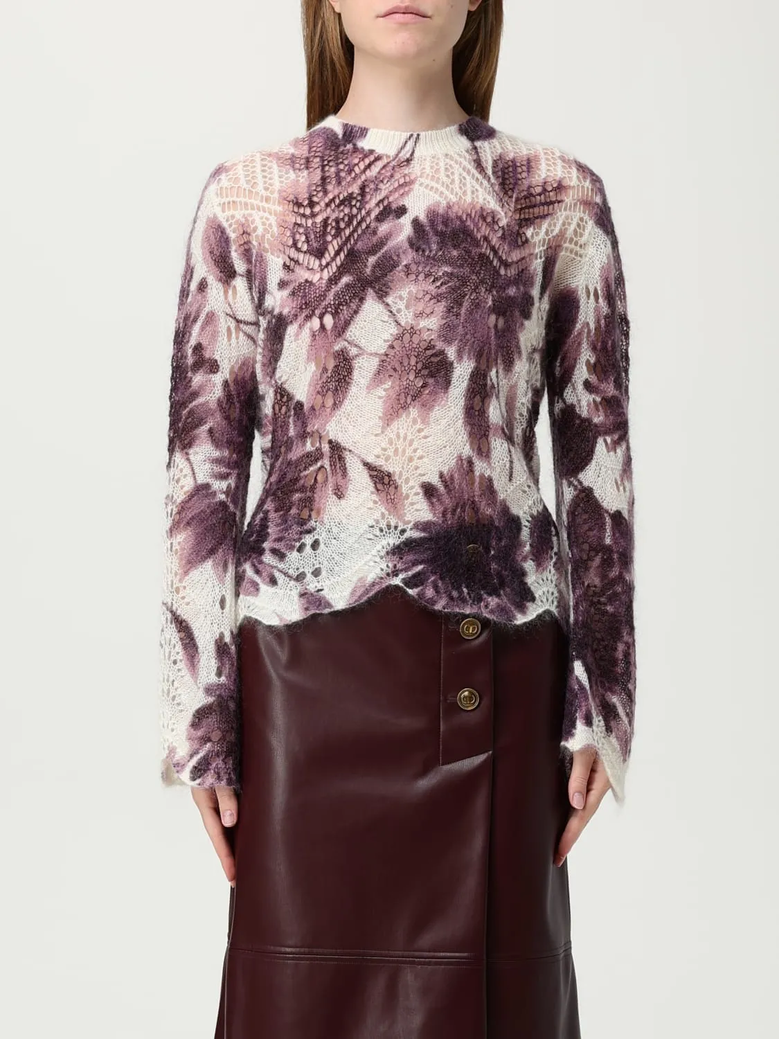 Maglia Twinset in misto lana Mohair