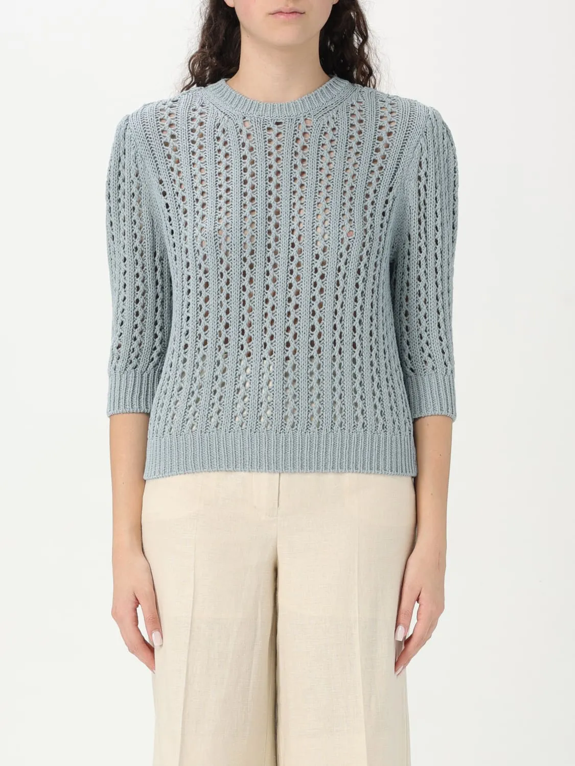 Maglia Twinset in crochet