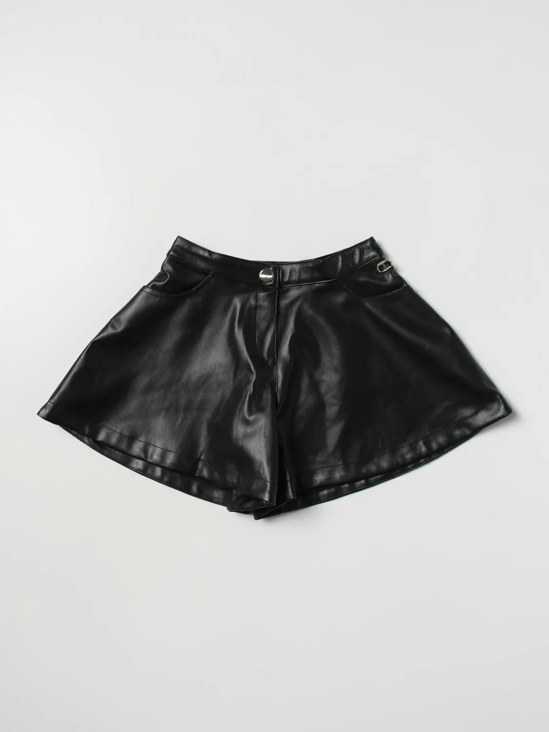 Pantaloncino Twinset in pelle sintetica