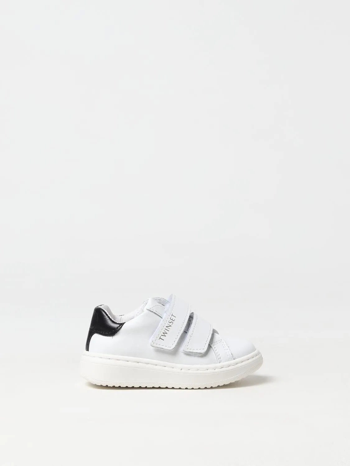 Sneakers Twinset in pelle con velcro