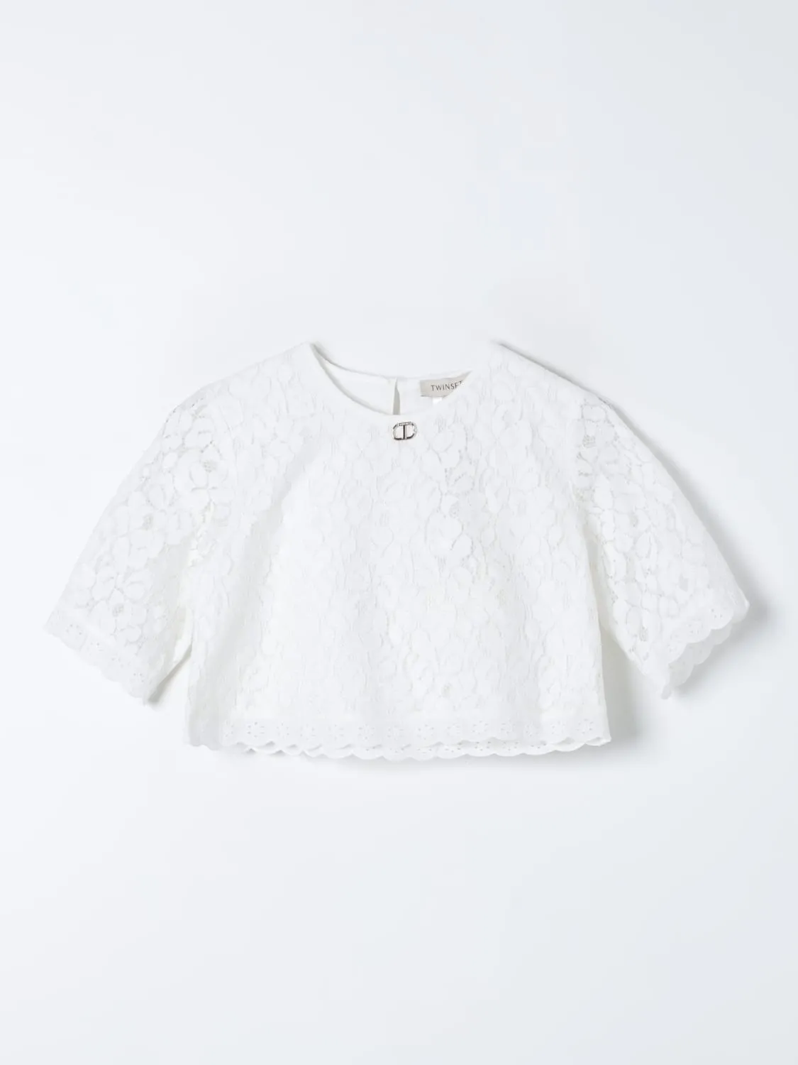 Top Twinset in pizzo