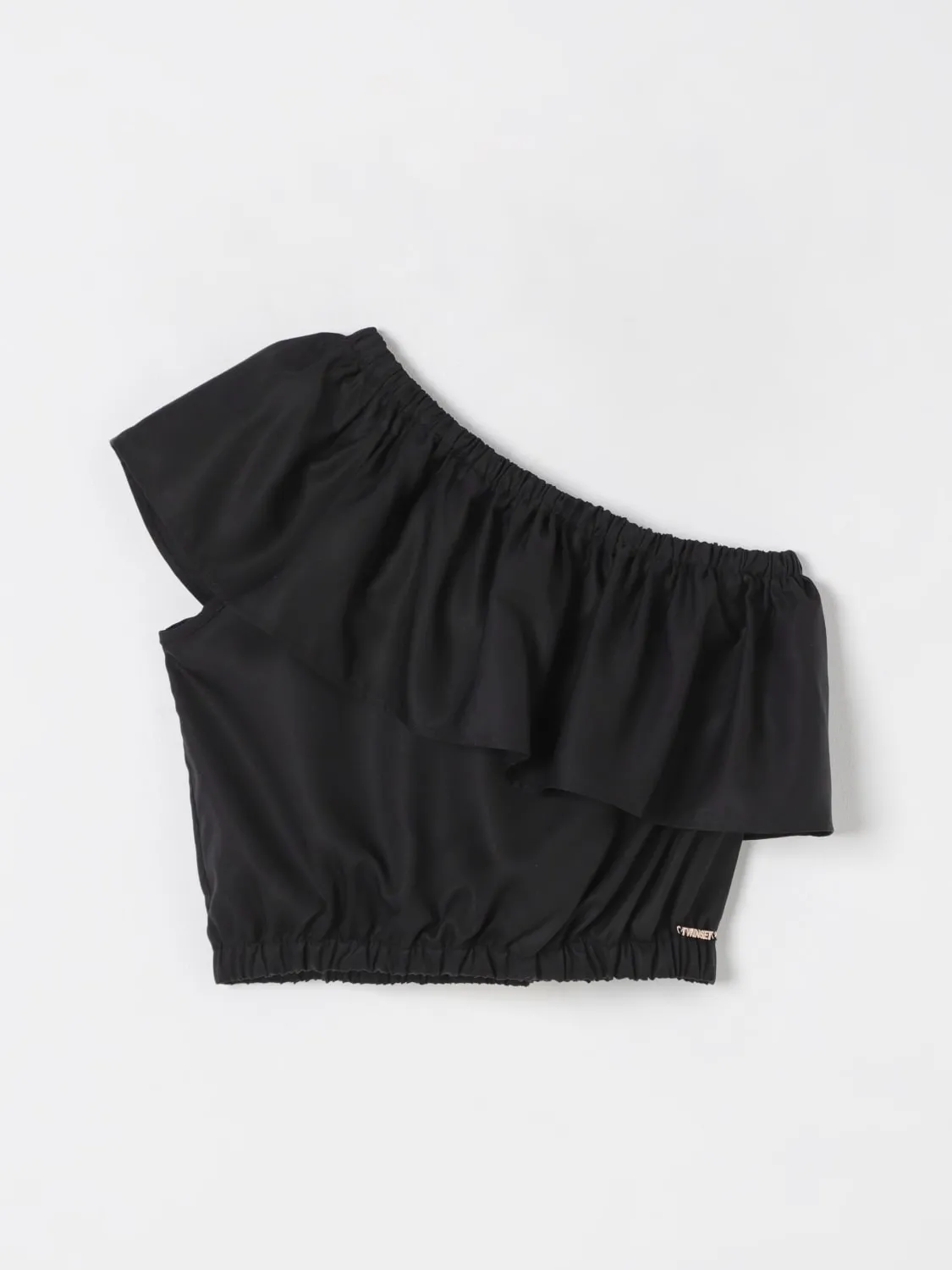 Top crop a monospalla Twinset