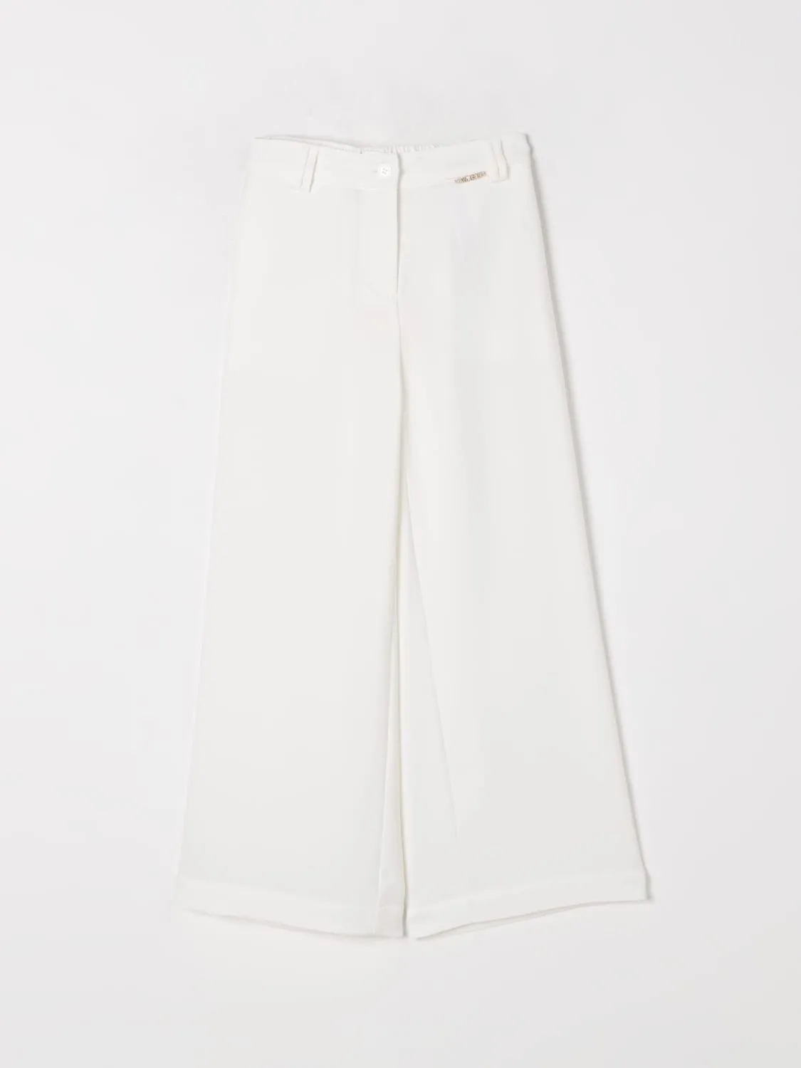 Pantalone palazzo in crepe Twinset