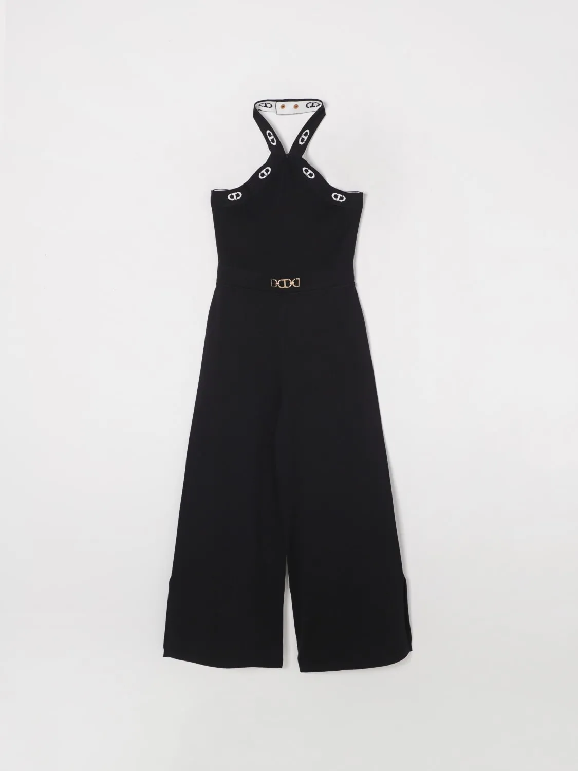 Tuta lunga Oval T Twinset in misto viscosa