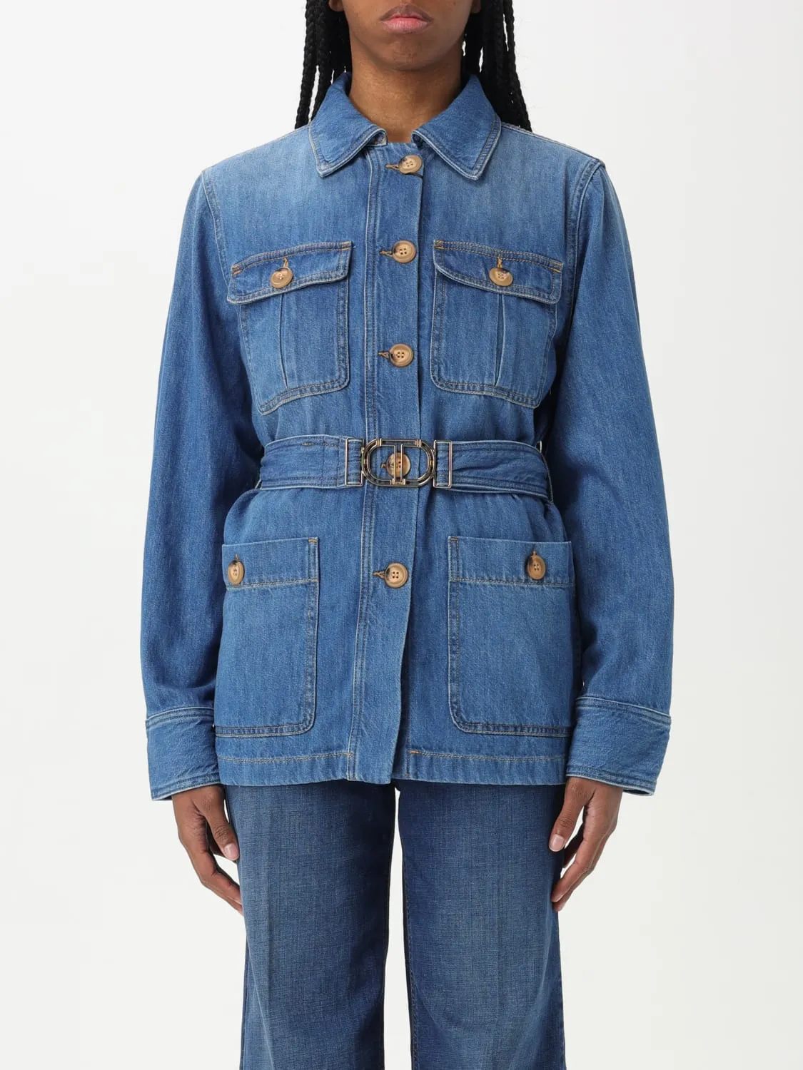 Giubbotto Twinset in denim