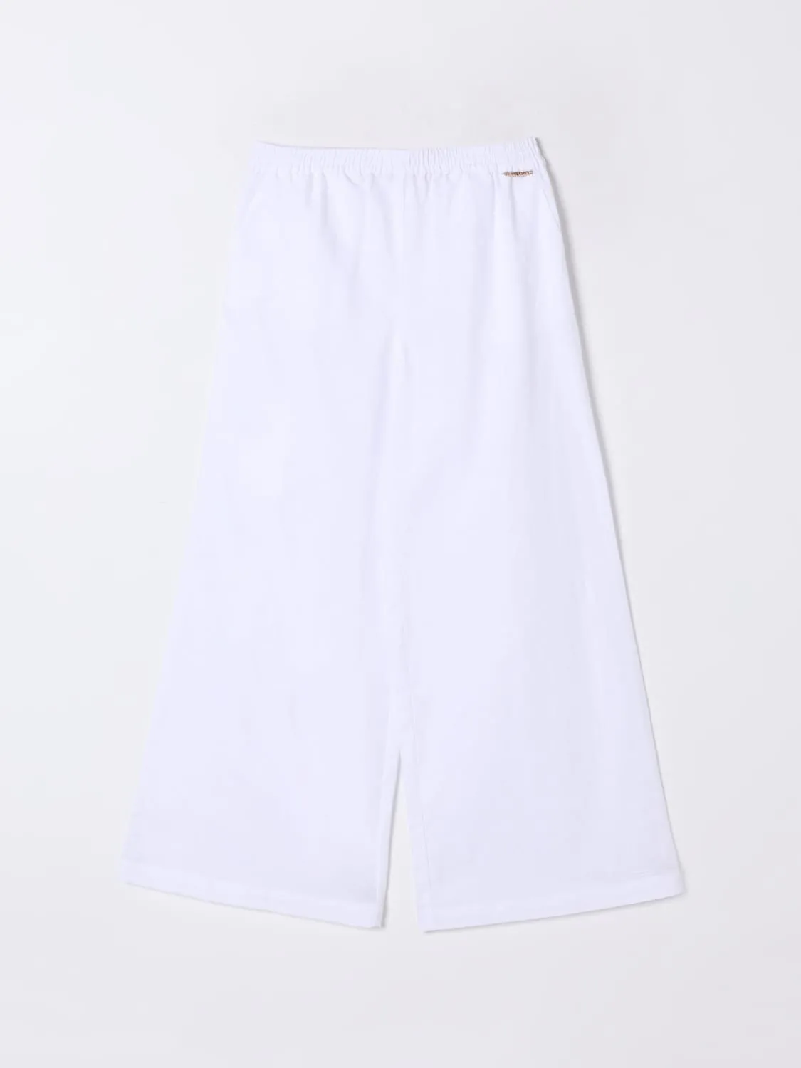 Pantalone in lino e cotone Twinset