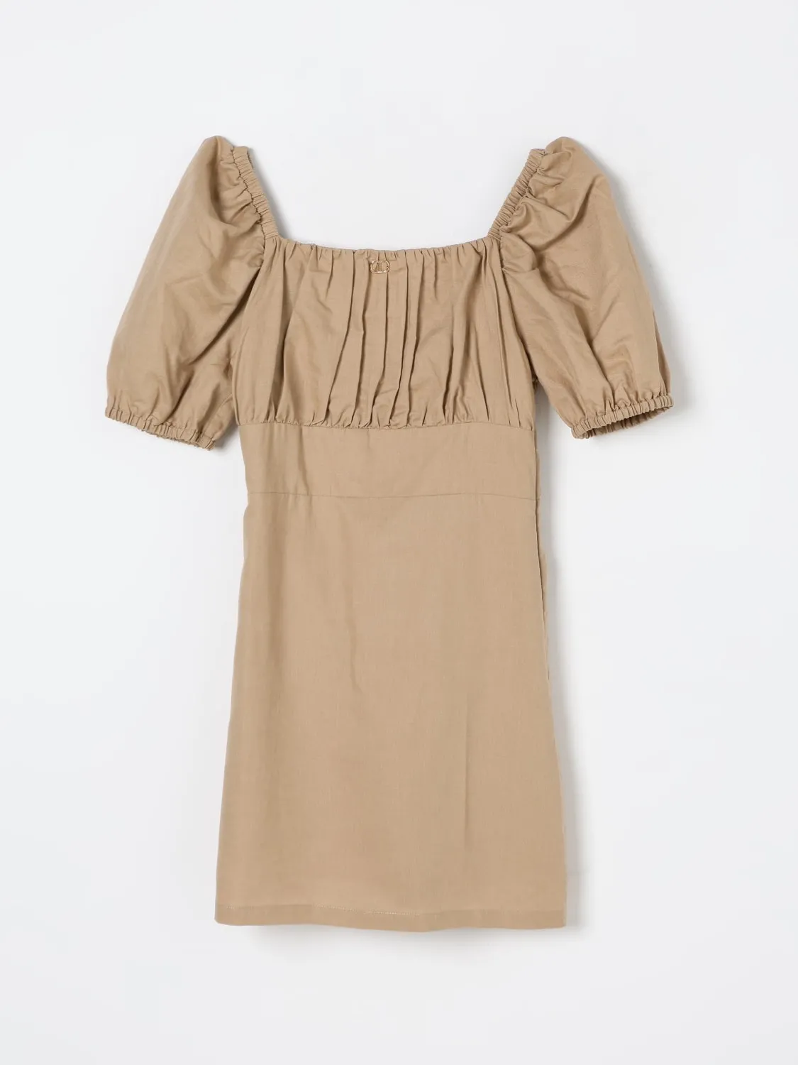 Abito in cotone e lino Twinset