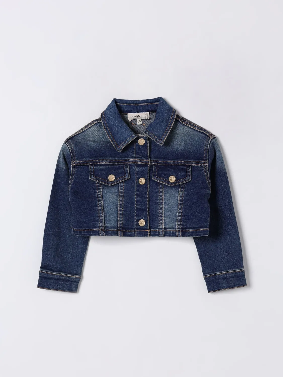 Giacca di jeans crop Twinset