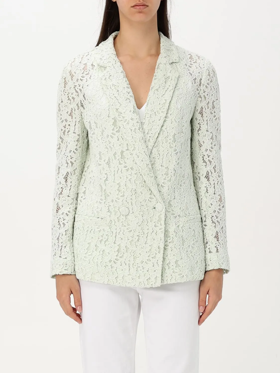 Blazer Twinset in pizzo
