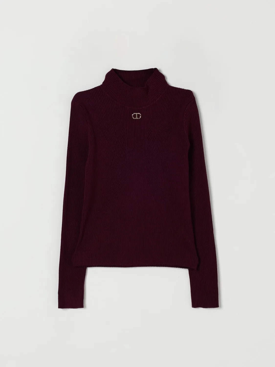 Maglia a dolcevita in misto viscosa Twinset