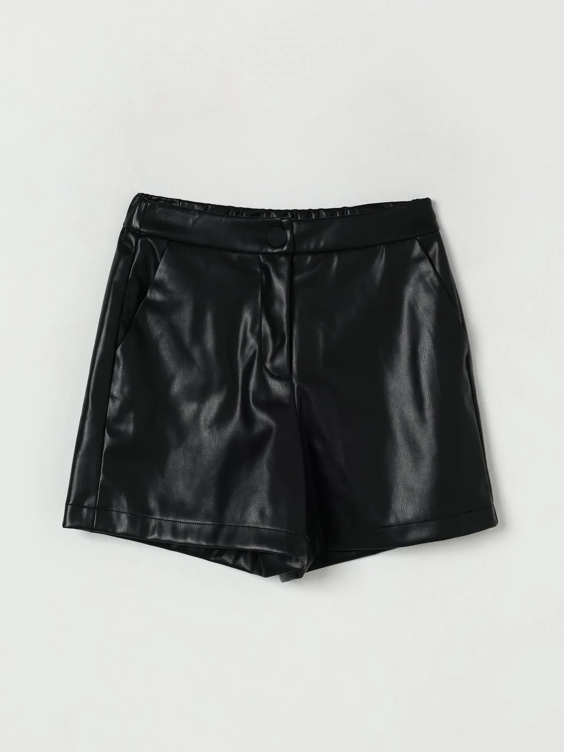 Pantaloncino in pelle sintetica Twinset