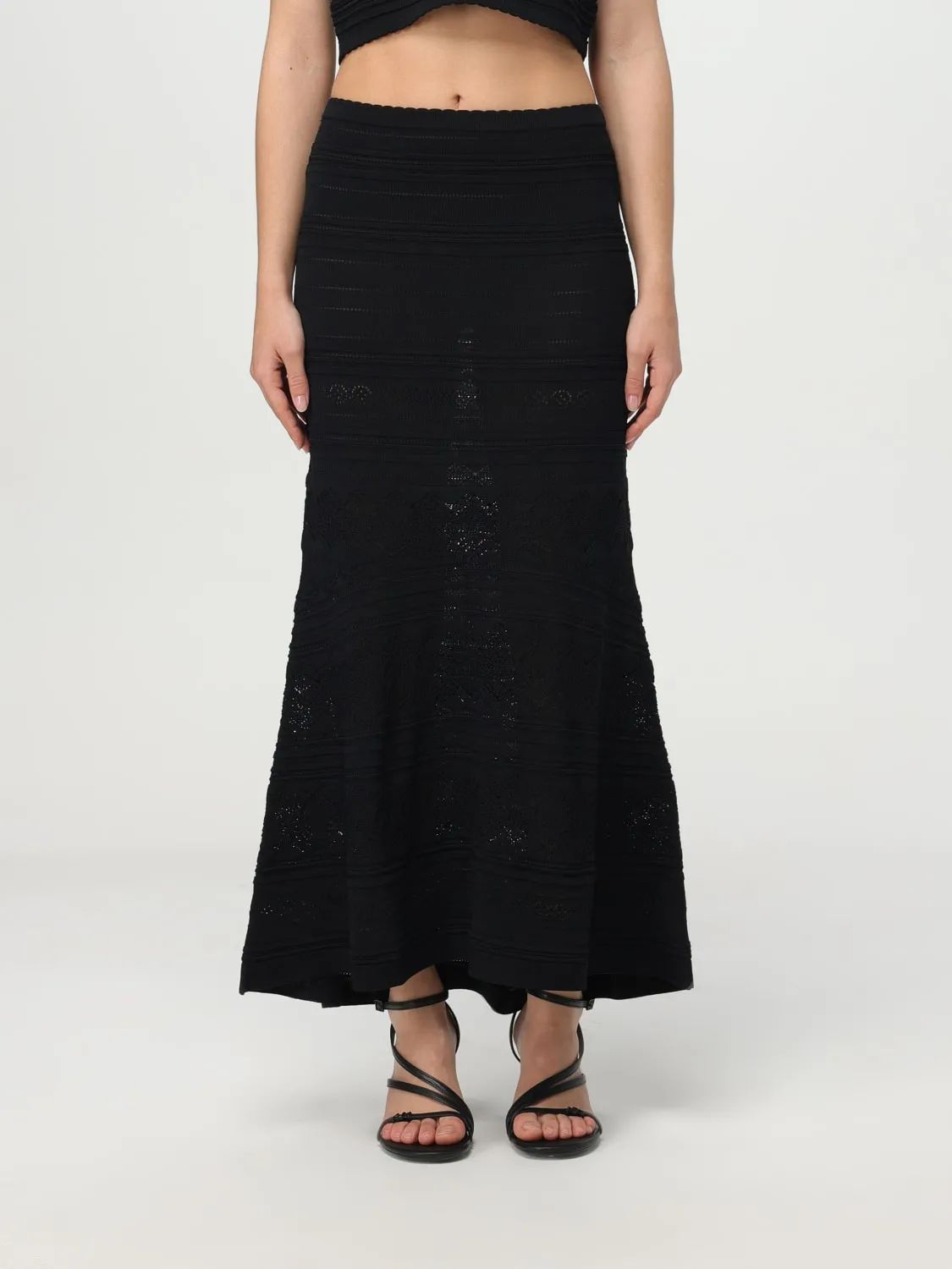 Gonna in maglia di viscosa Twinset