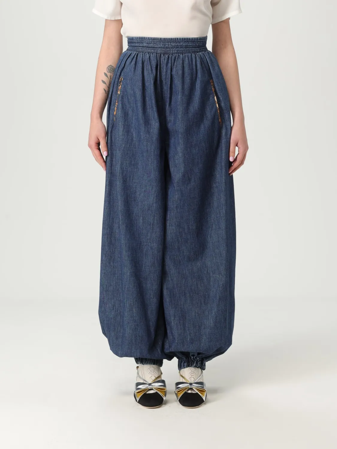 Pantalone Valentino in denim