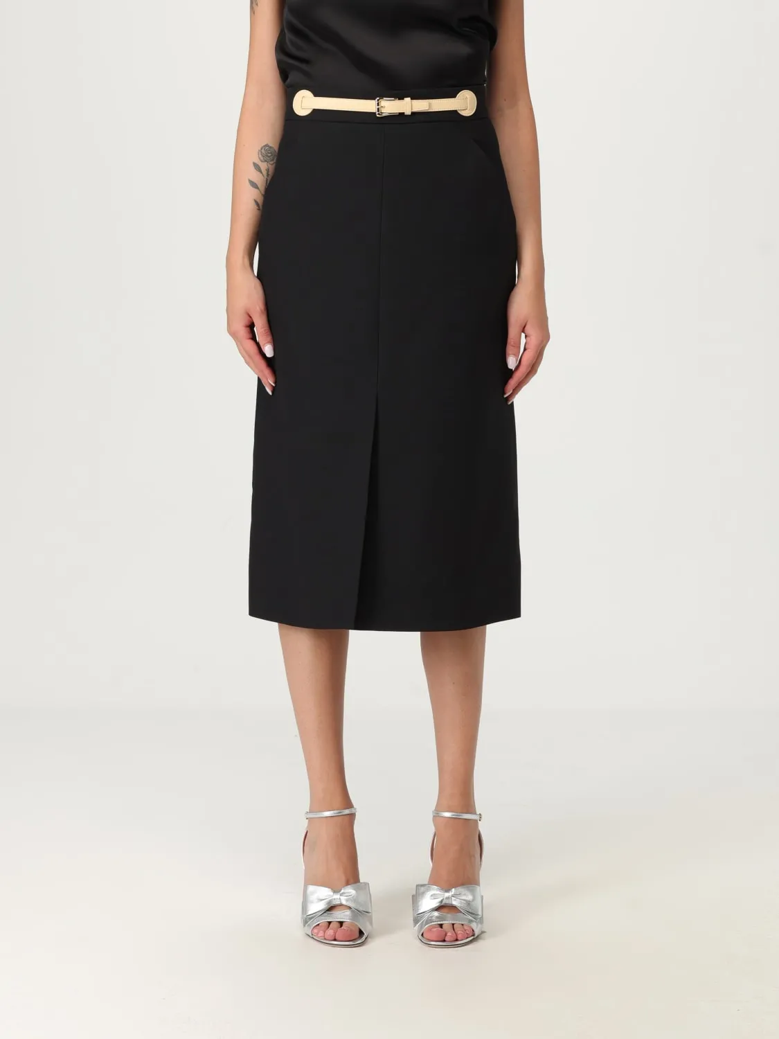 Gonna Valentino in lana e seta