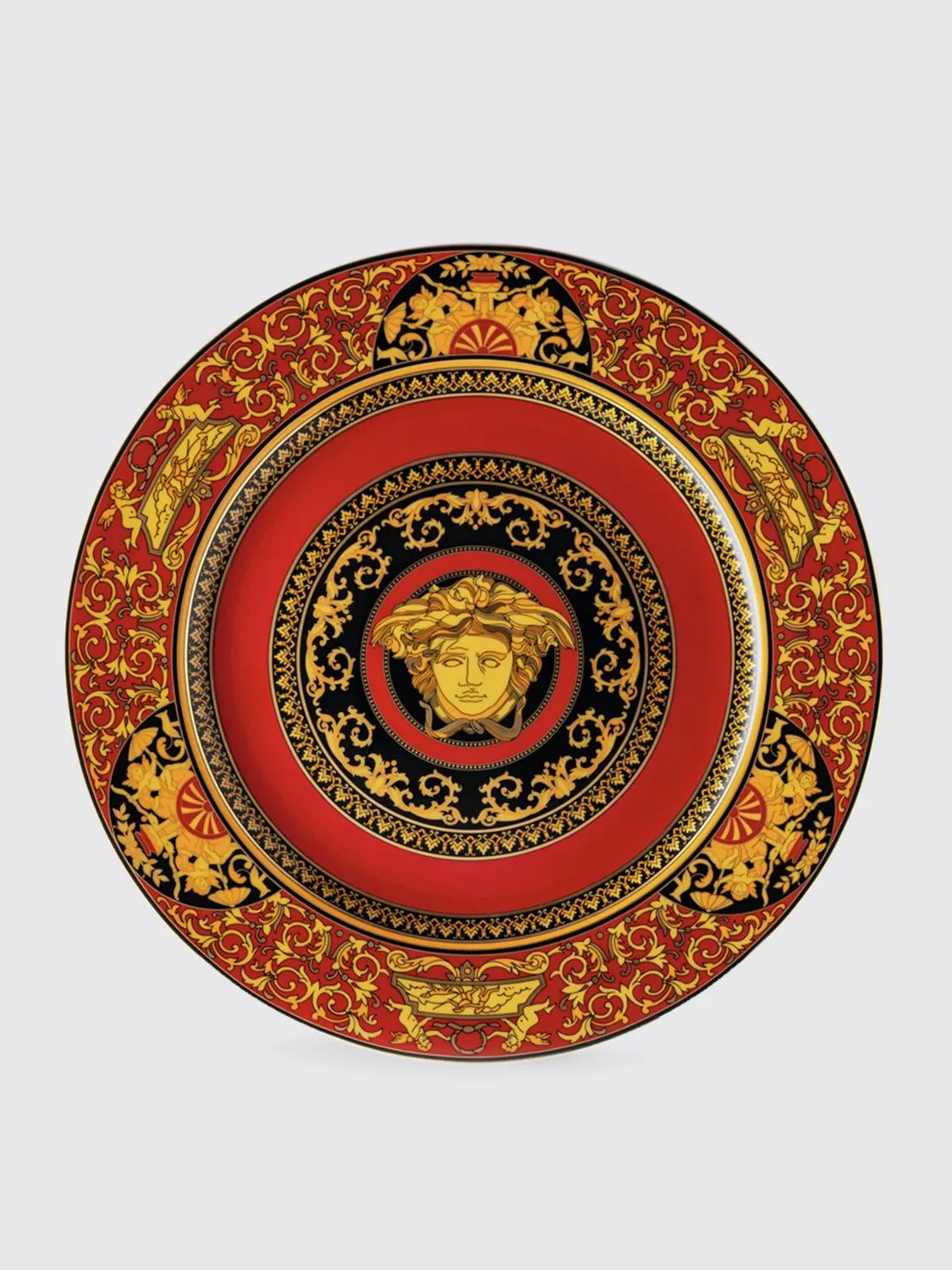 Piatto segnaposto Rosenthal x Versace Home in porcellana