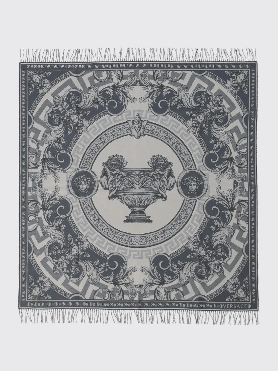 Coperta La Coupe Des Dieux Versace Home in lana e cashmere