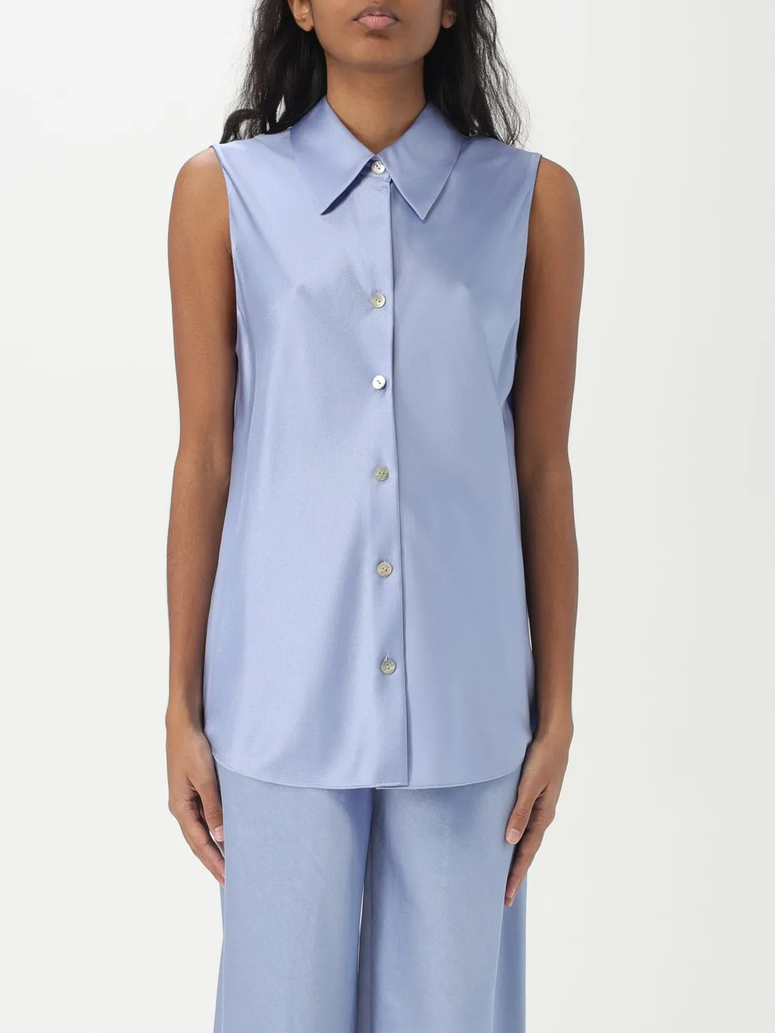 Camicia smanicata Vince in seta