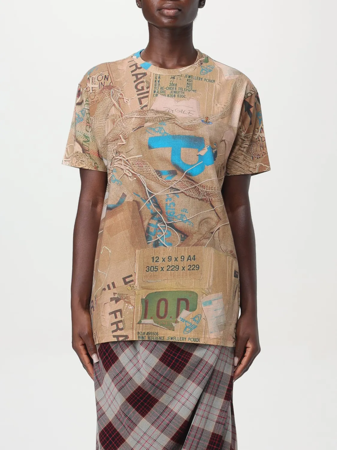 T-shirt Vivienne Westwood in cotone stampato