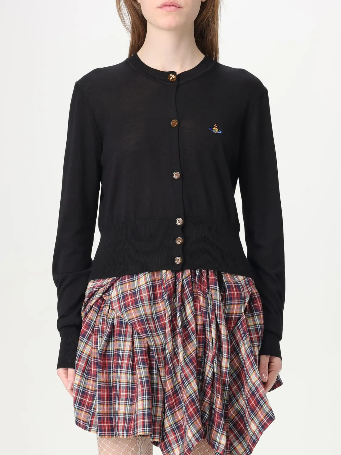 Cardigan Vivienne Westwood in lana e seta