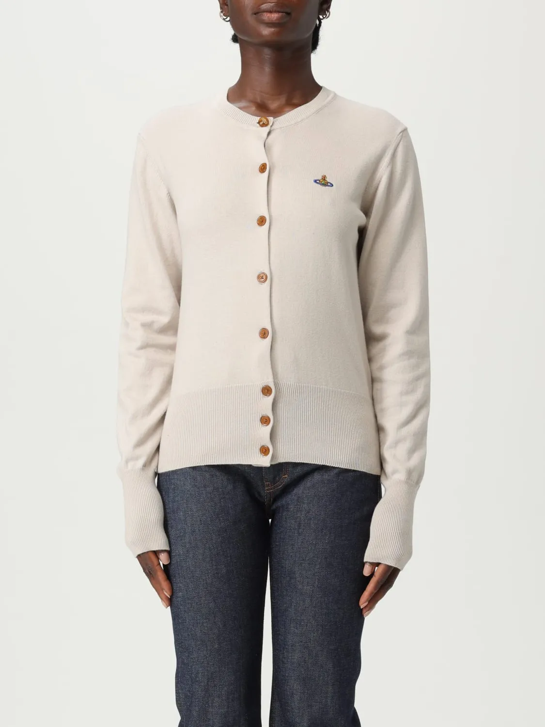 Cardigan in cotone e cashmere Vivienne Westwood