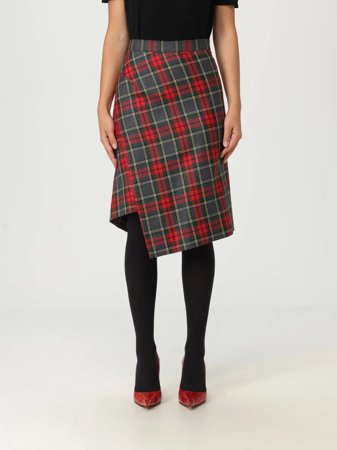 Gonna Vivienne Westwood in lana vergine Tartan