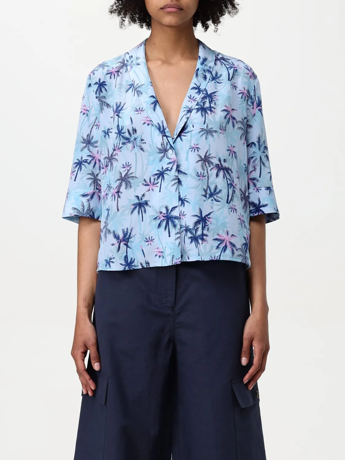 Camicia Zadig & Voltaire in seta stampata