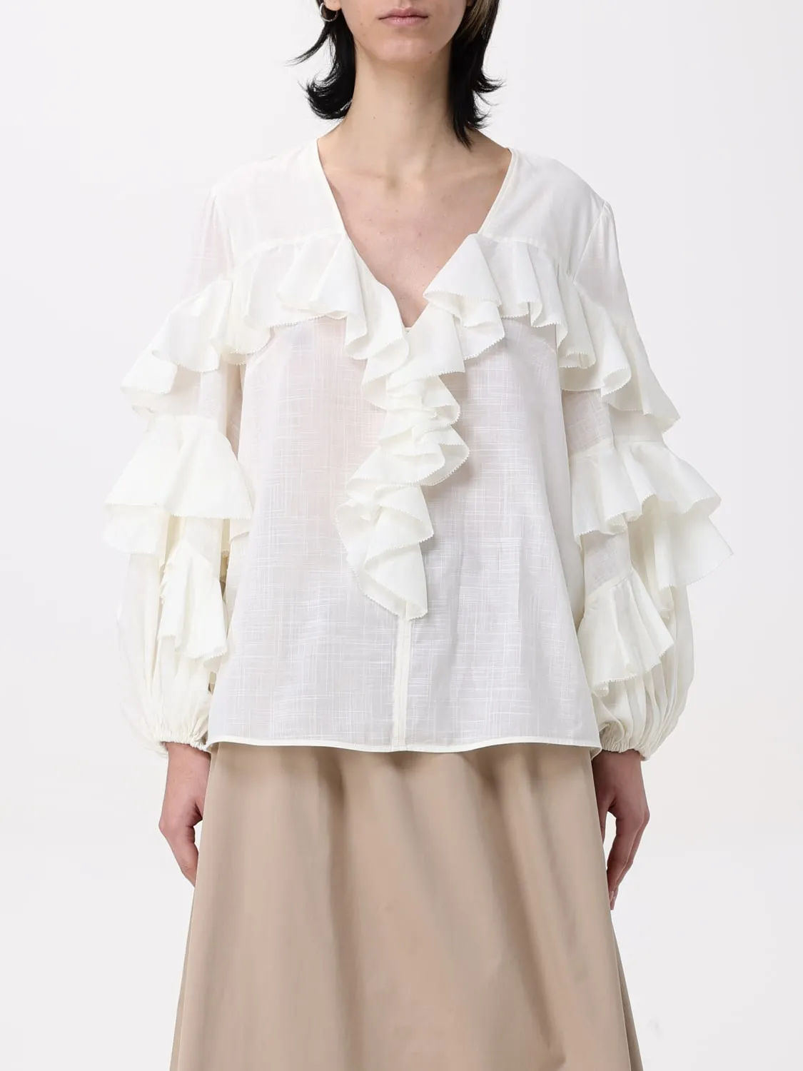 Blusa Zimmermann in mussola