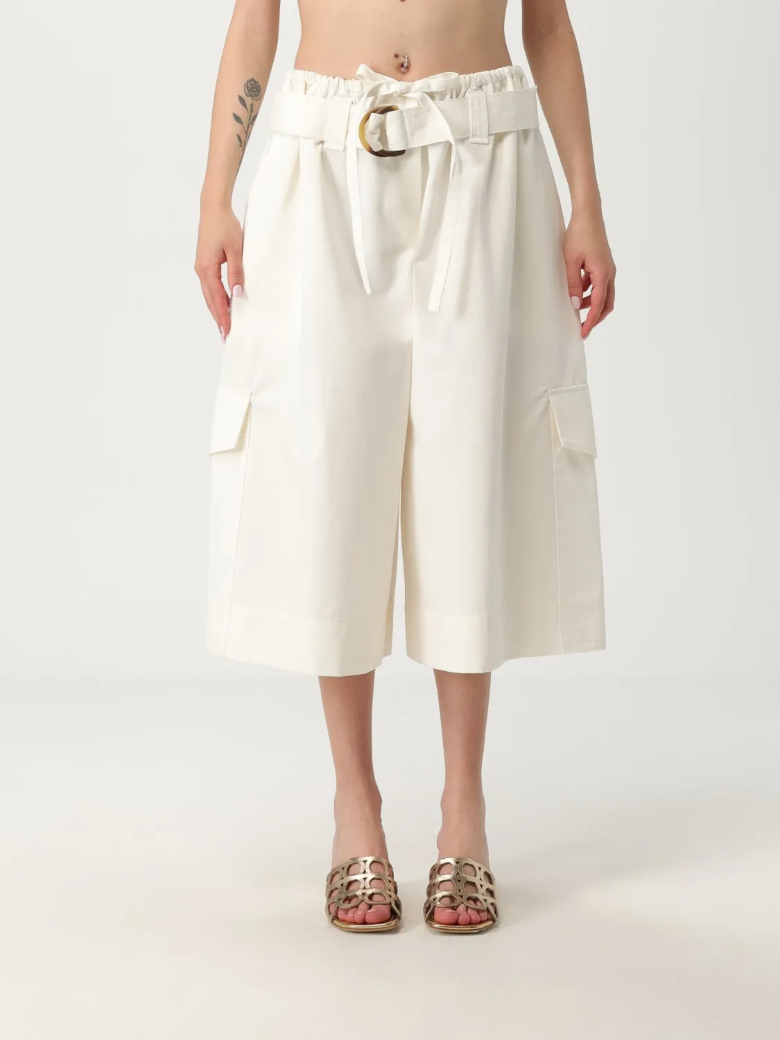 Bermuda largo in cotone Zimmermann