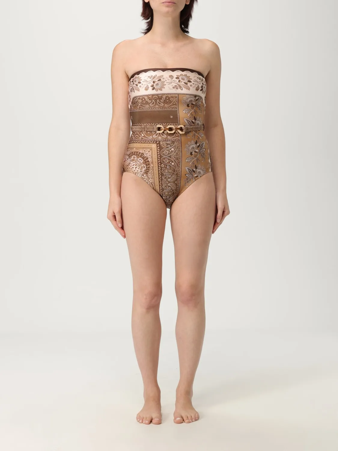 Costume da bagno intero paisley Zimmermann